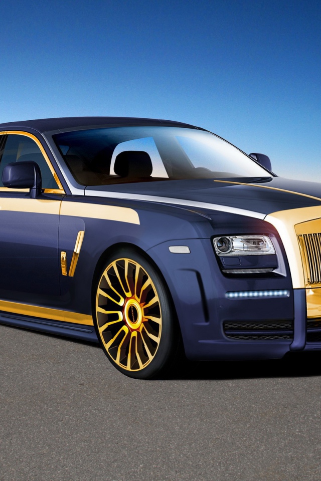 Новая машина Rolls Royce Ghost