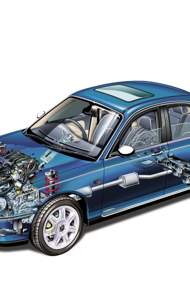 Надежный автомобиль Rover 75