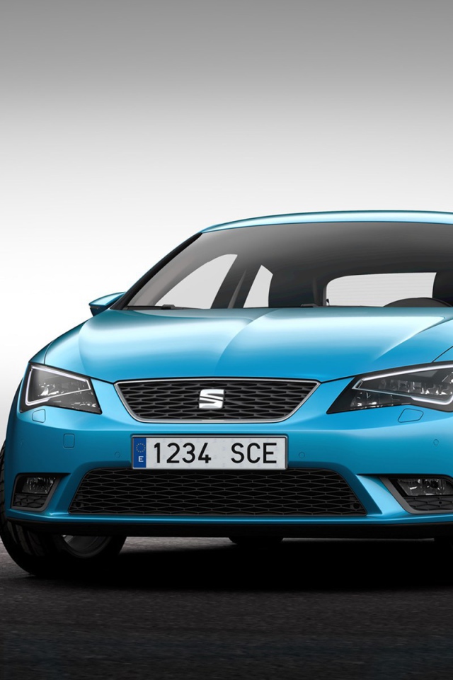 Красивый автомобиль Seat Leon 2014