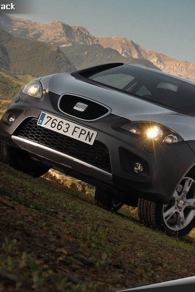 Автомобиль Seat Altea на дороге