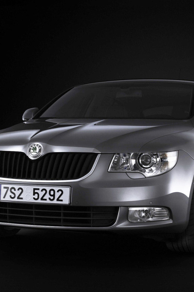 Красивый автомобиль Skoda SuperB