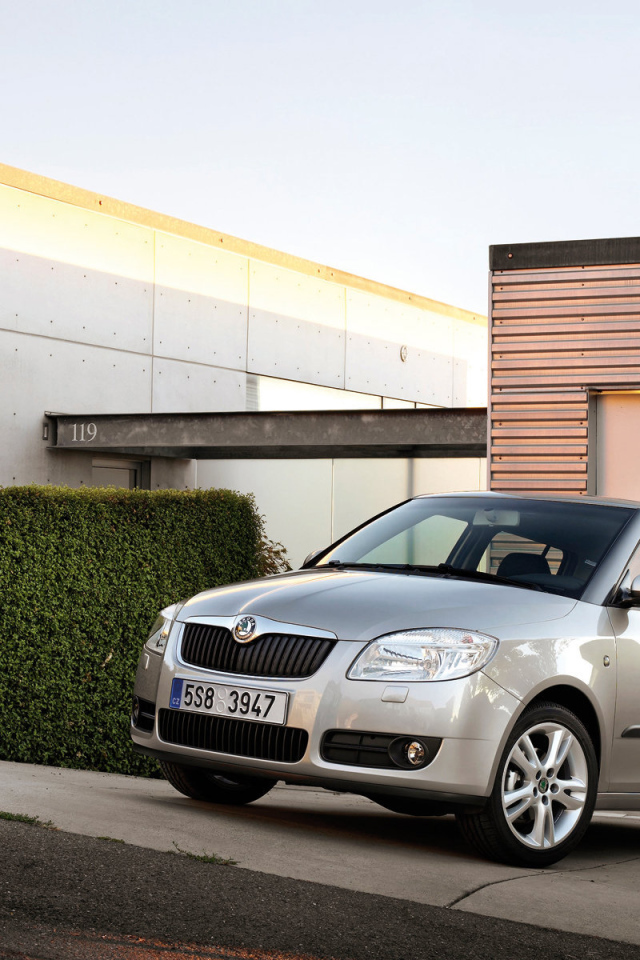 Новая машина Skoda Fabia