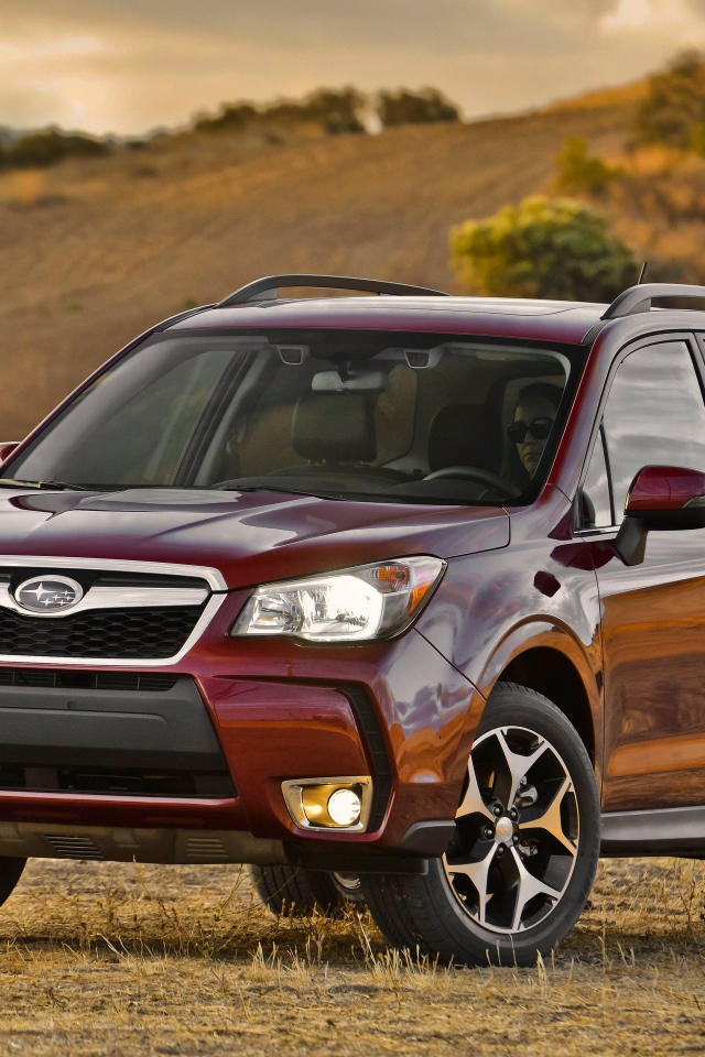 Красивый автомобиль Subaru Forester 2013
