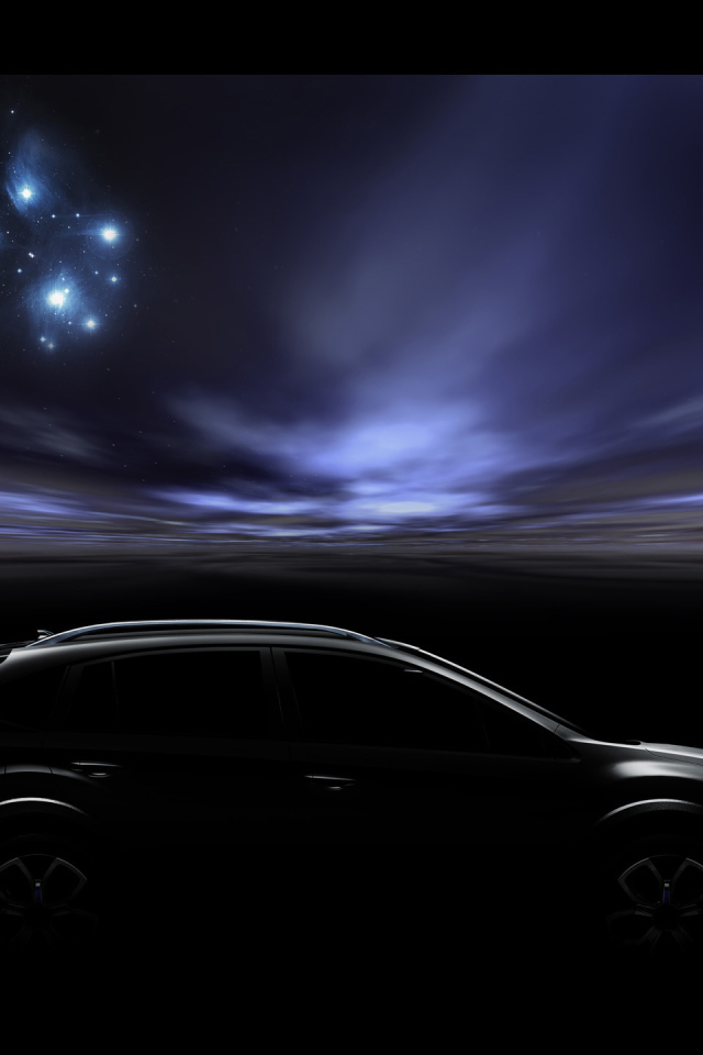 Красивый автомобиль Subaru XV