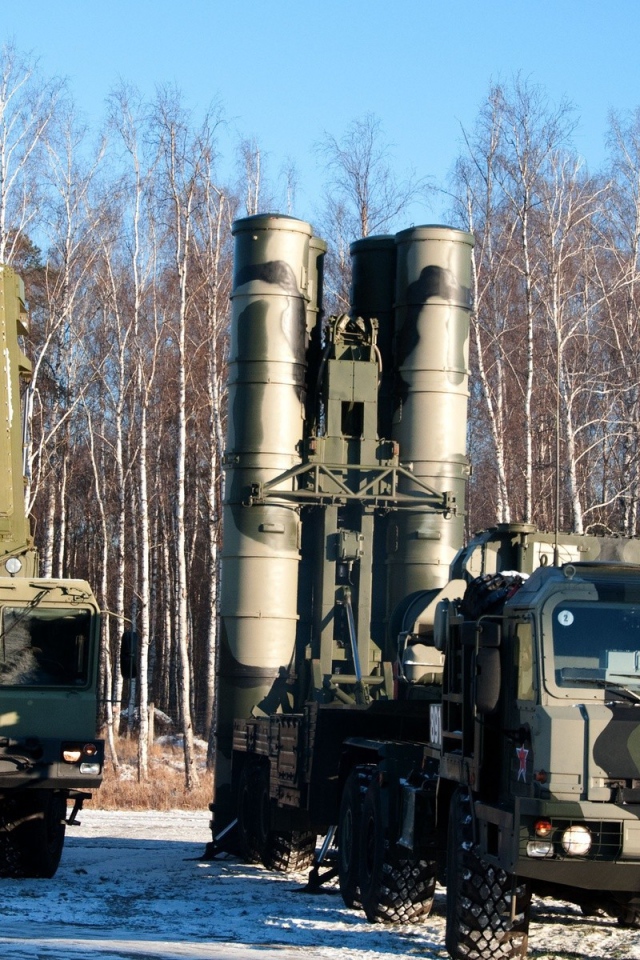 Ракетные установки на природе