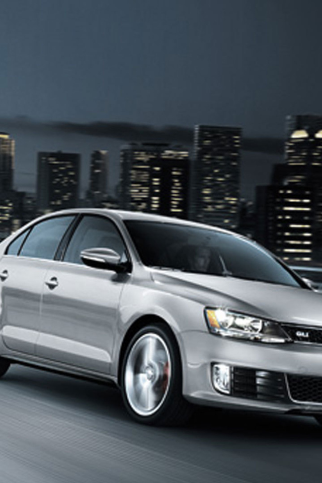 Красивый автомобиль Volkswagen Jetta