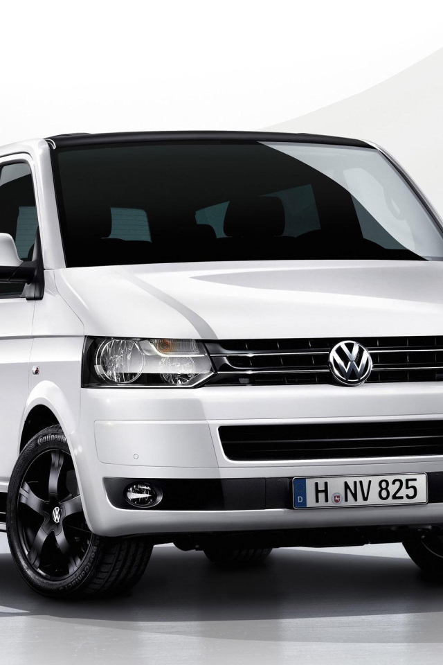 Красивый автомобиль Volkswagen Transporter в Москве