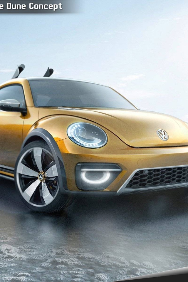 Дизайн автомобиля Volkswagen Beetle Dune 2014