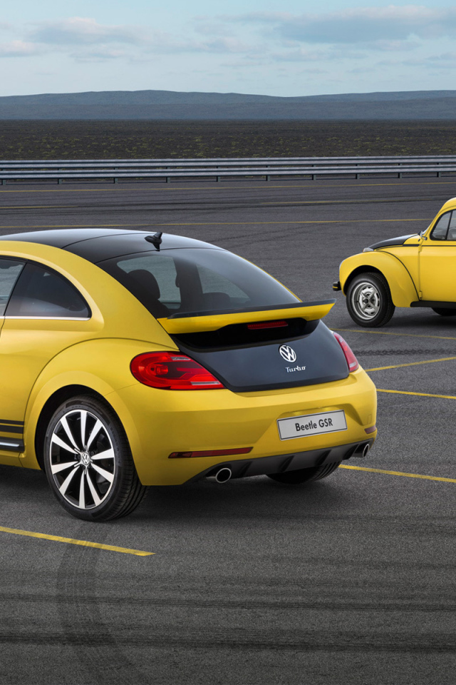 Надежная машина Volkswagen Beetle 2014