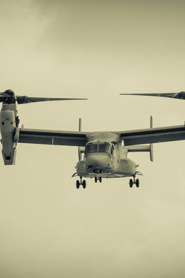 Вертолет с двумя винтами