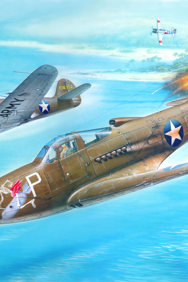 Американский военный самолет Белл