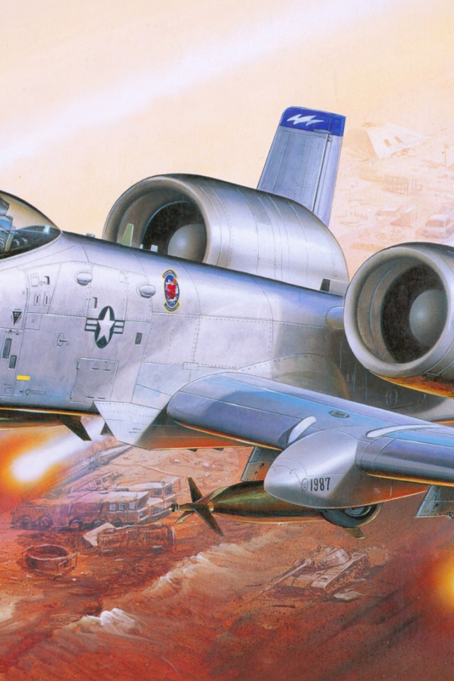 Бомбардировщик в атаке