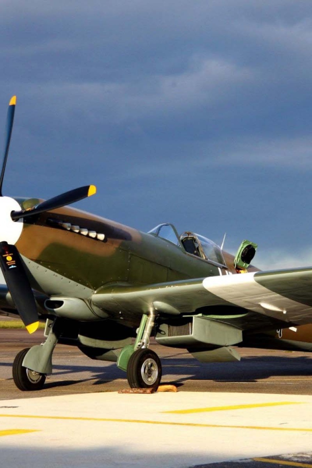 Английский ретро самолет