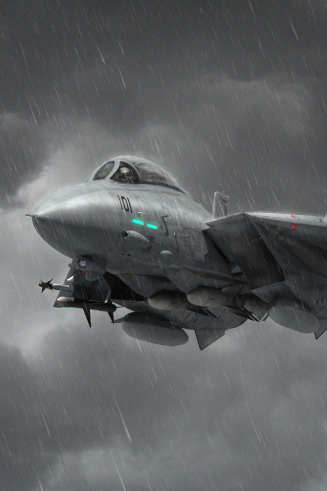 Истребители под дождем