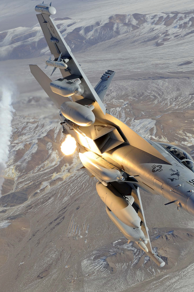 Военный самолет Ф-18