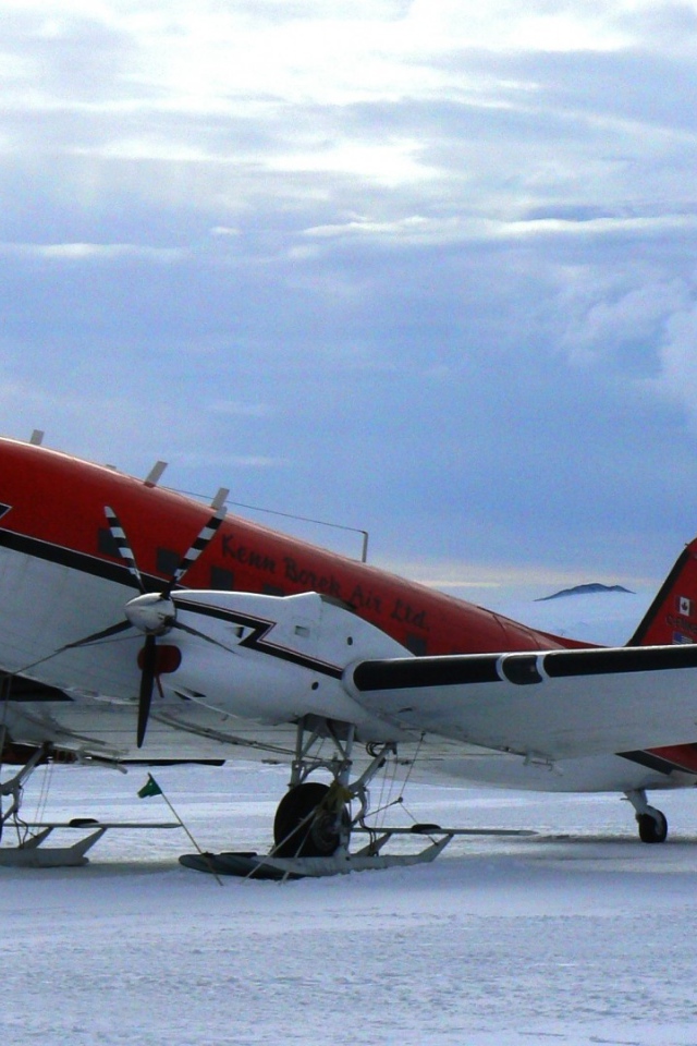 Самолет за полярным кругом