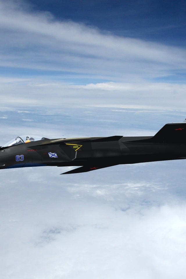 Российский военный самолет