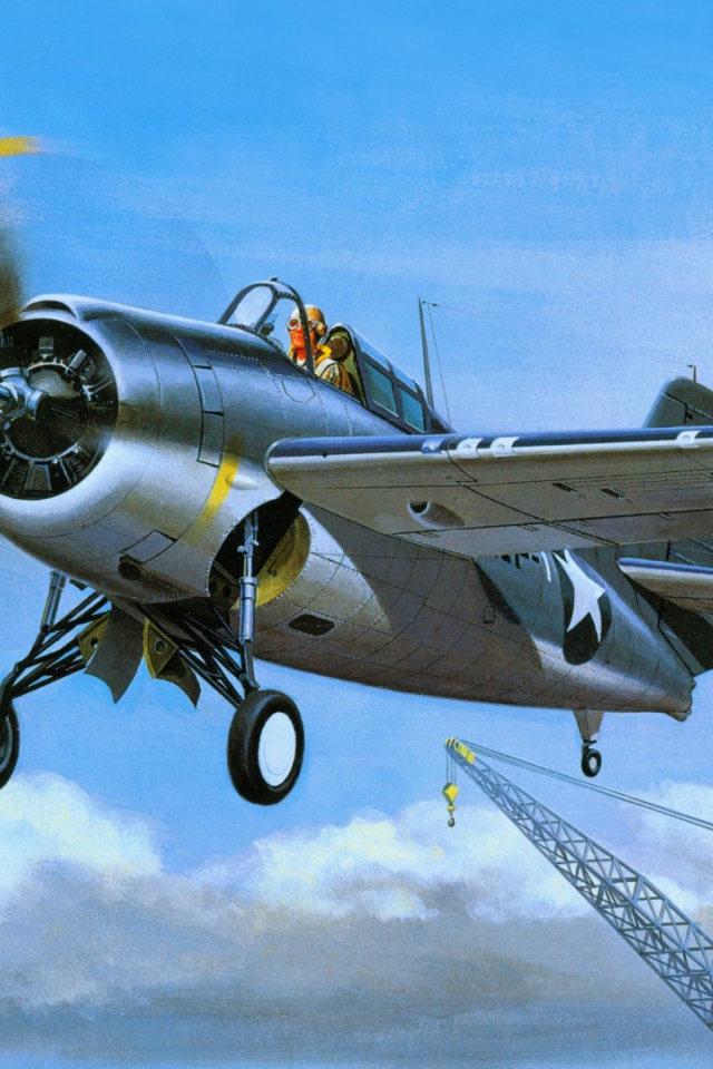 Взлет с авианосца 