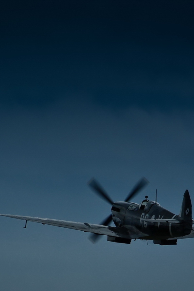 Самолет в ночном полете