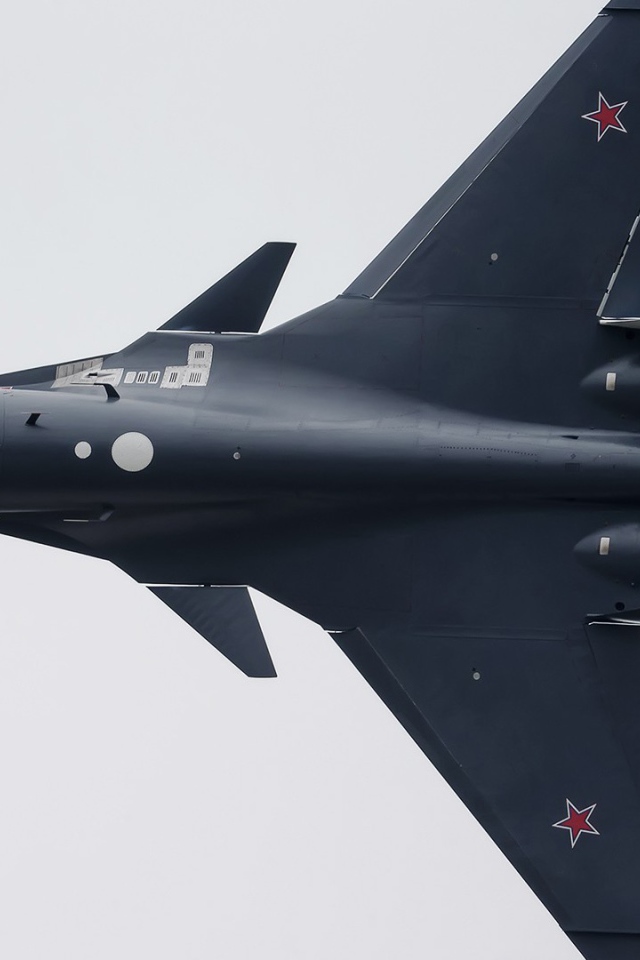 Вид истребителя сверху