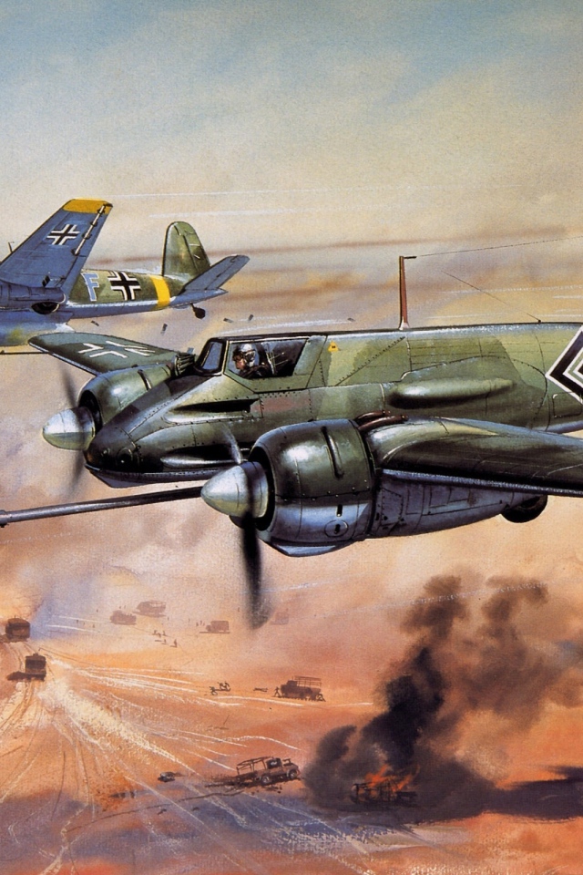 Немецкий самолет Хенкель