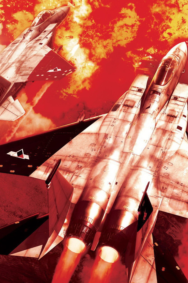 Запуск ракеты с военного самолета