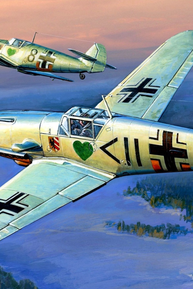 Военный самолет ме -109