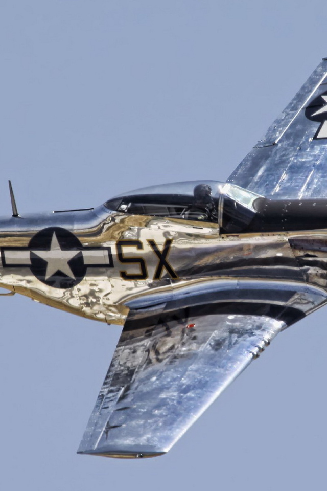 Самолет мустанг