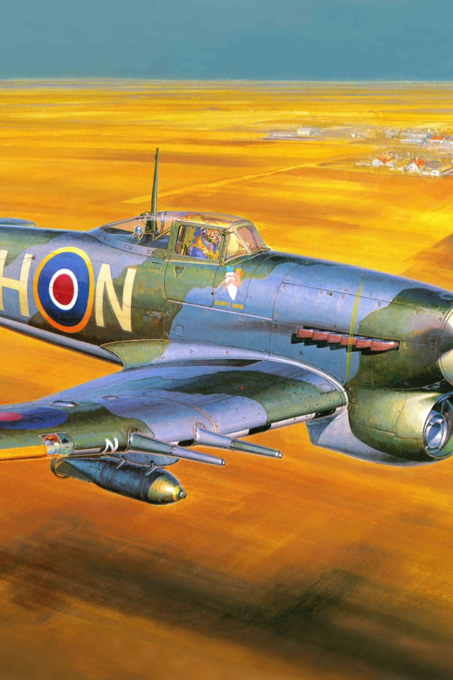 Самолет хоукер тайфун