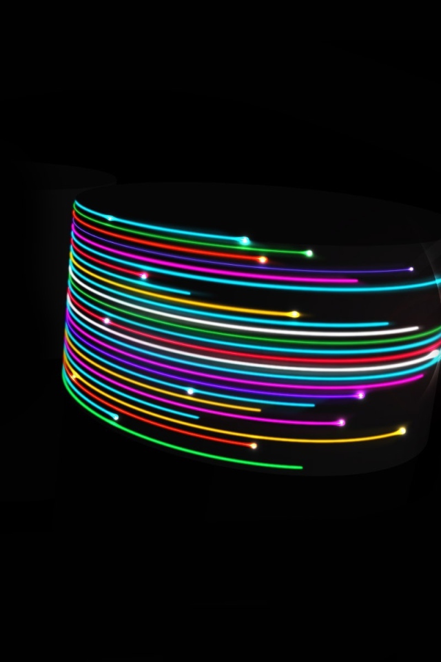 Яркий браслет на черных обоях