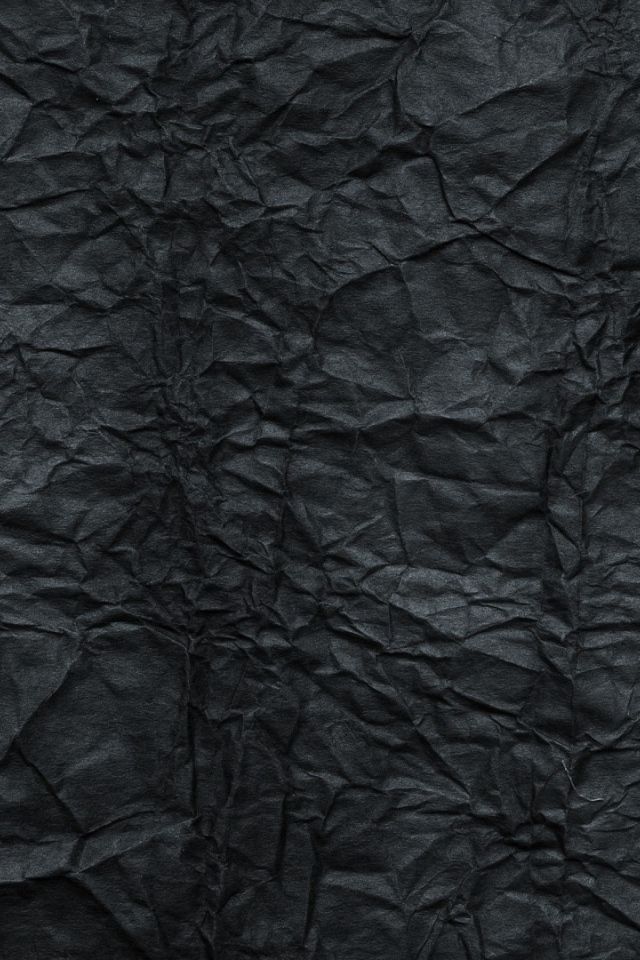 Мятая черная бумага