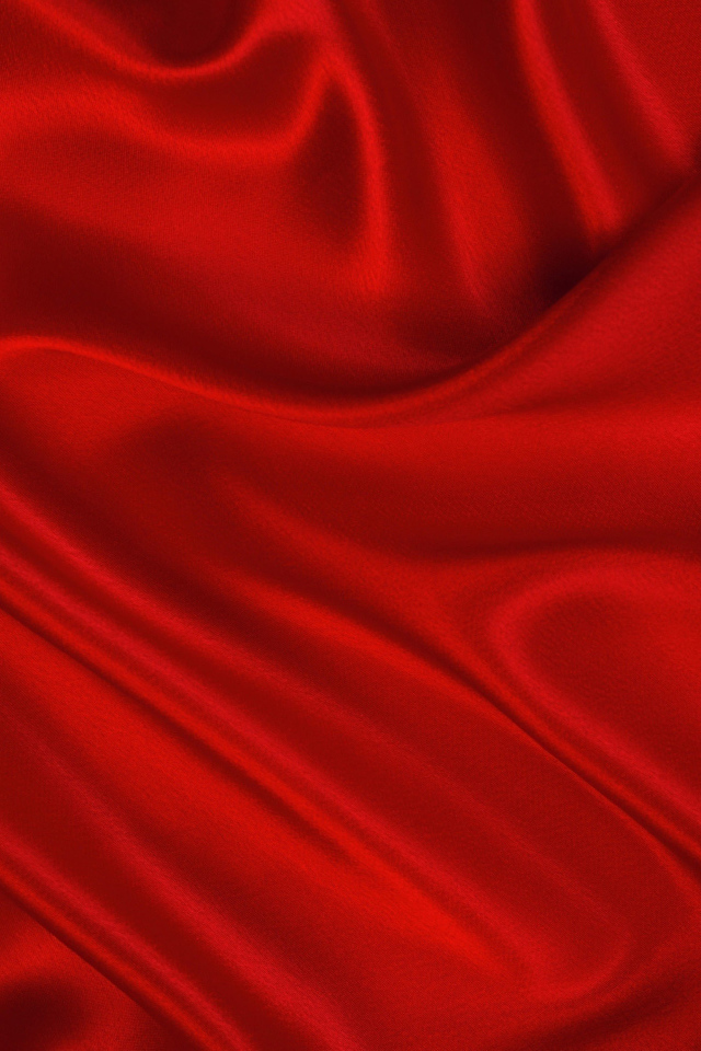 Мятая красная ткань