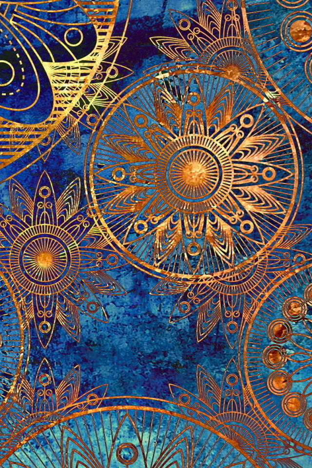 Золотой орнамент