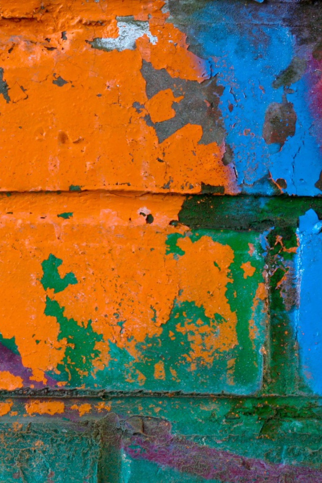 Граффити на кирпиче