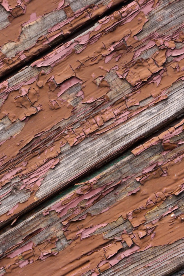 Cтарая краска на деревянном полу