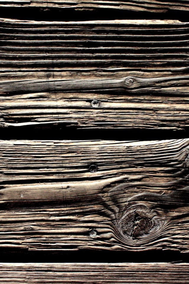 Старый деревянный забор