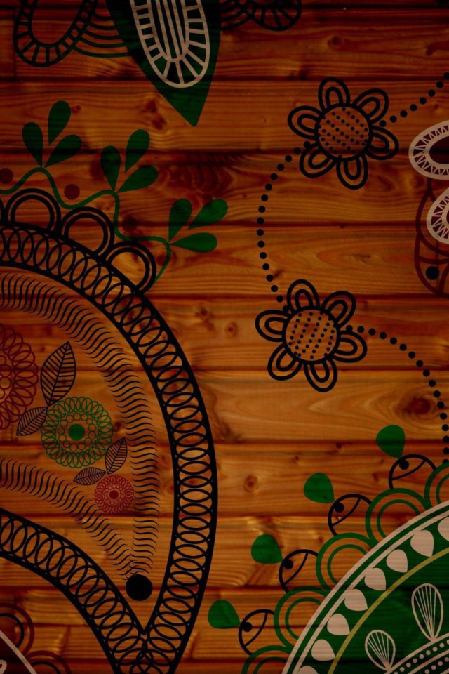 Роспись на дереве