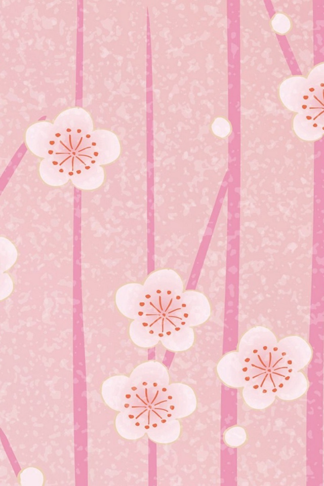 Розовые обои