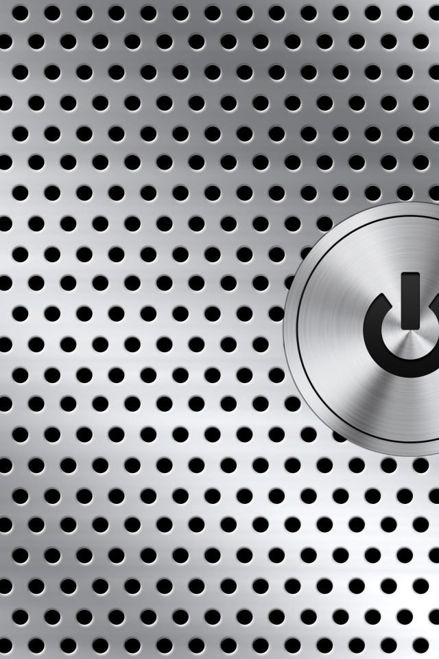 Кнопка на металле