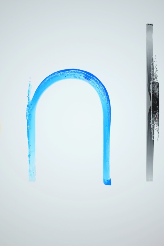 Надпись красками