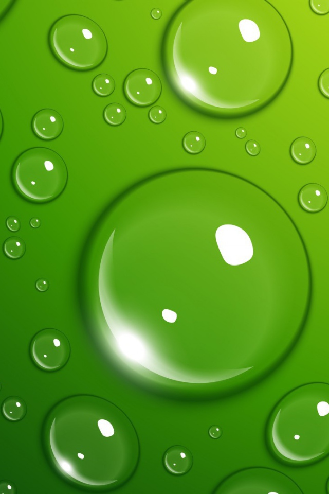 Чистые капли воды