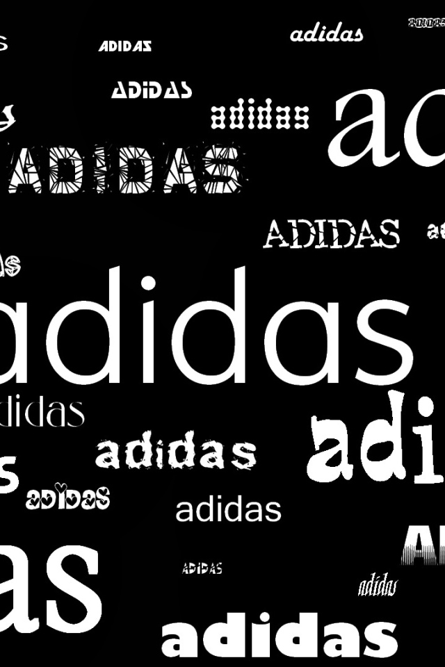 Надпись Адидас на разных языках