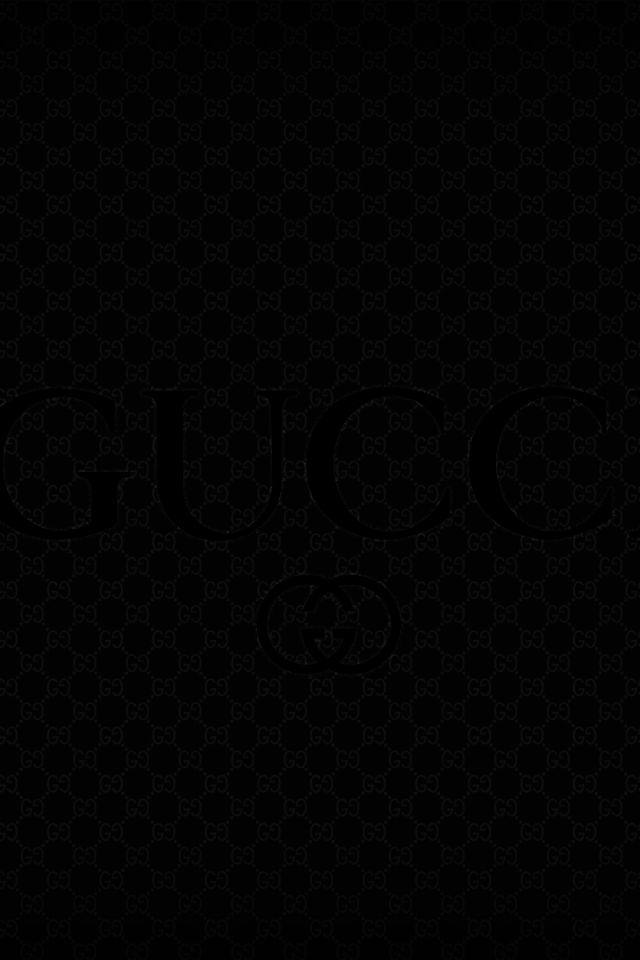 Черный логотип Gucci