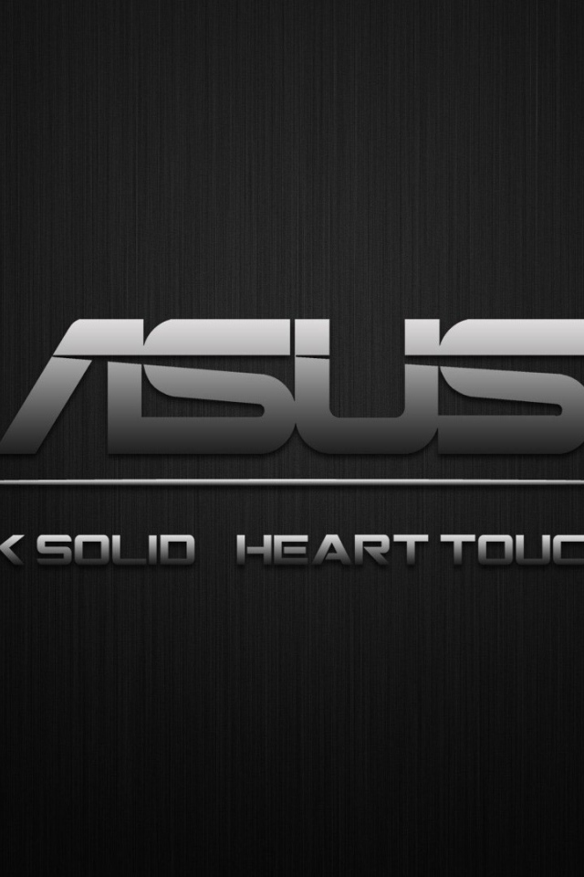 Черный фон ASUS