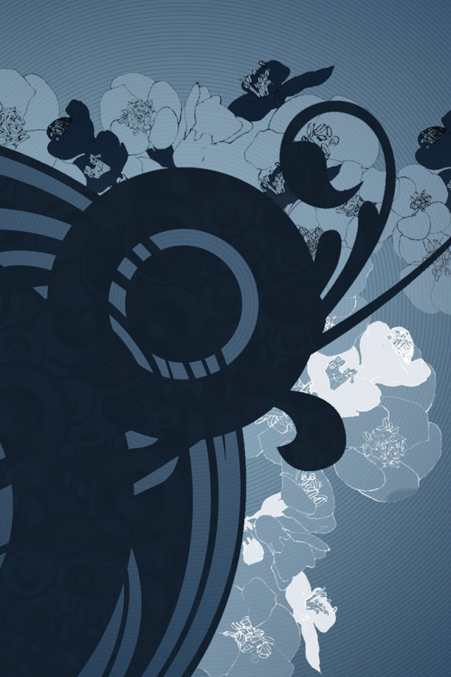 Черные цветы HP