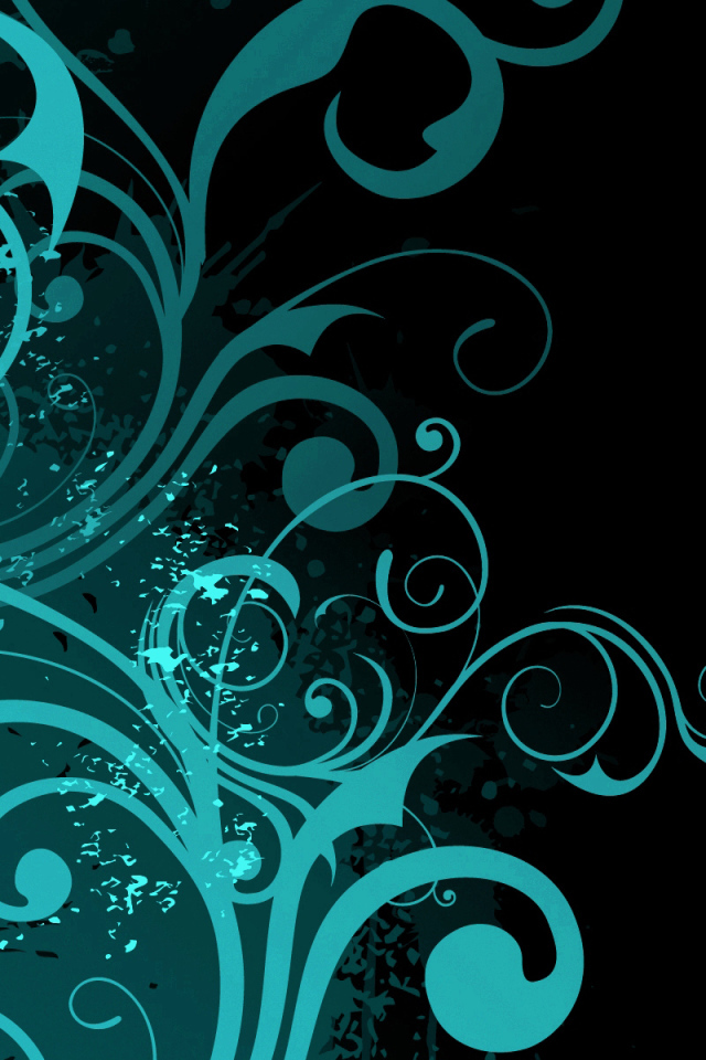 Голубой орнамент HP