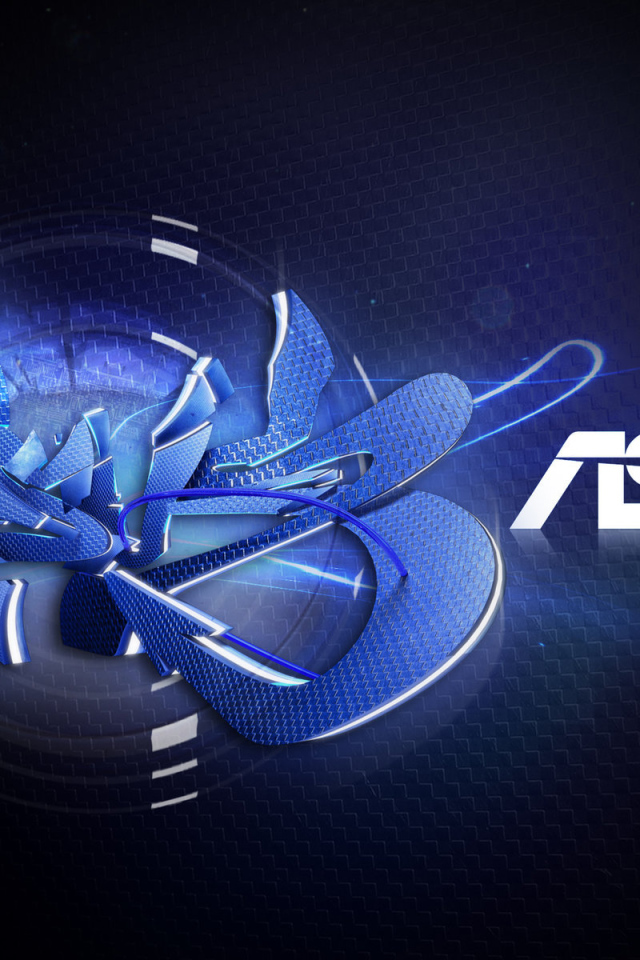 Яркая бабочка ASUS