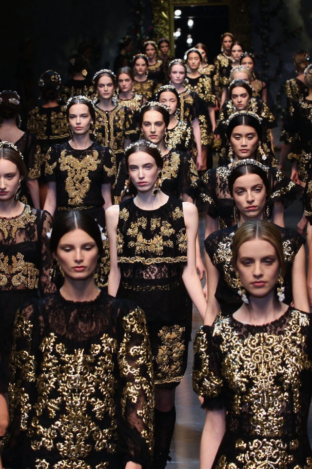 Показ мод от Dolce & Gabbana