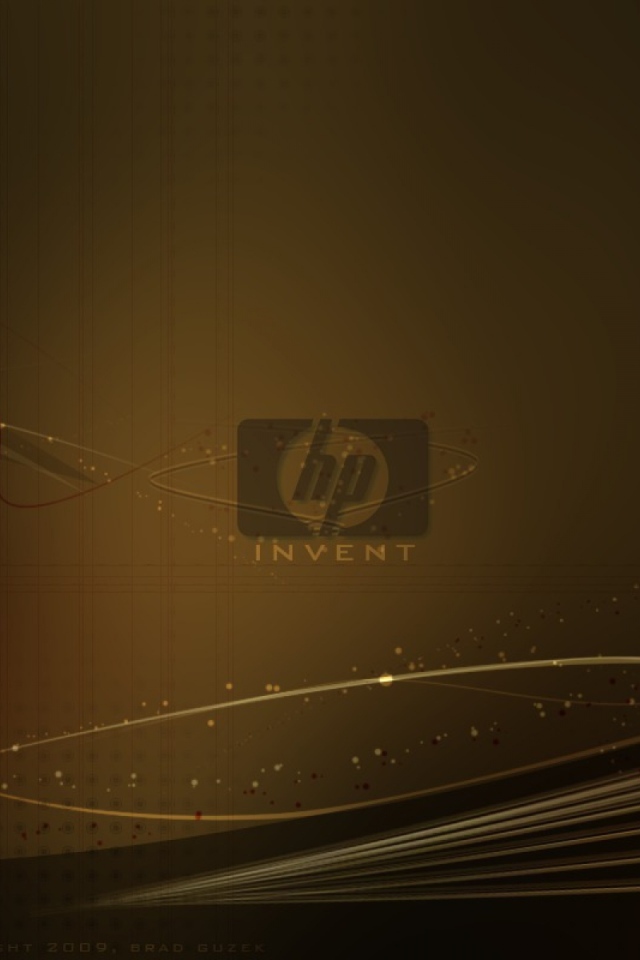 Коричневый фон HP