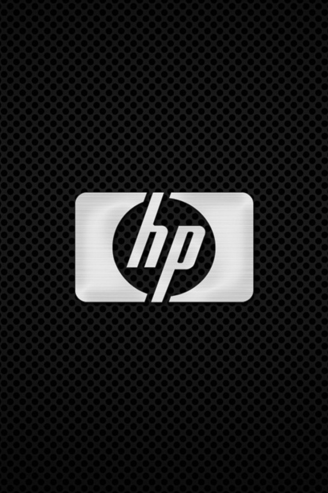 Лого HP на сетке